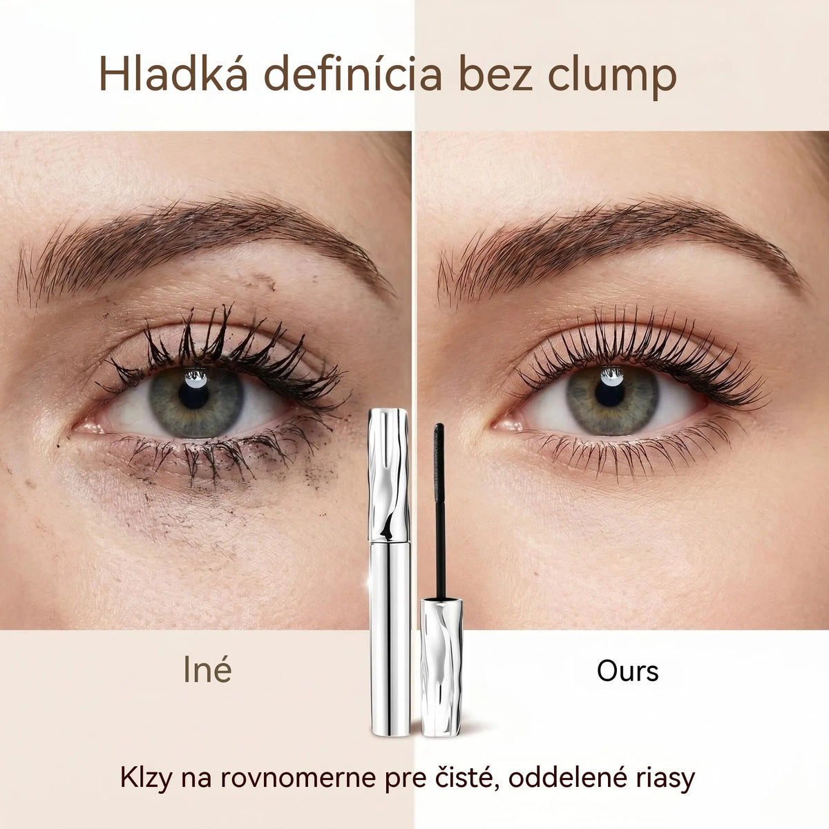 ✨POSLEDNÍ DEN KOUPTE 1 A DOSTANETE 1 ZDARMA!!✨Ultimátní voděodolná a potuvzdorná prodlužující a natočující řasenka👁️
