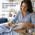 🧵【48 příslušenství】Přenosný ruční šicí stroj – rychlá oprava látek, kompaktní, bezšňůrový, ideální pro lemování a jemné látky.