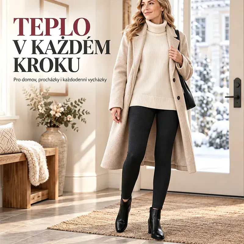 ✨⛄【S-5XL】Dámské teplé vlněné legíny - nezbytnost na podzim a zimu