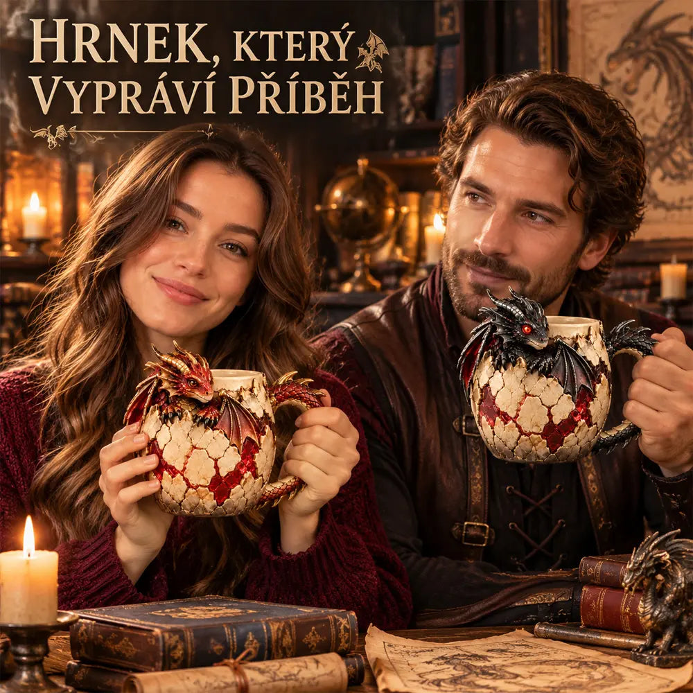 🔥Časově omezená nabídka☕️Série hrnků s dračí tematikou